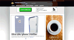 Desktop Screenshot of androidhaberleri.net